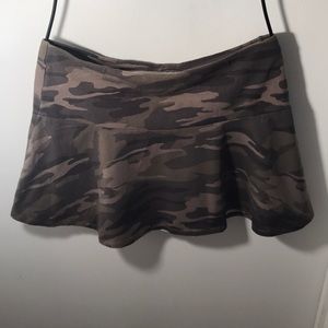Express Camo Mini Skirt